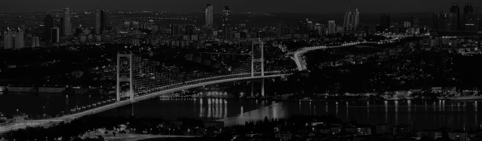 İstanbul, Boğaziçi Köprüsü, gece